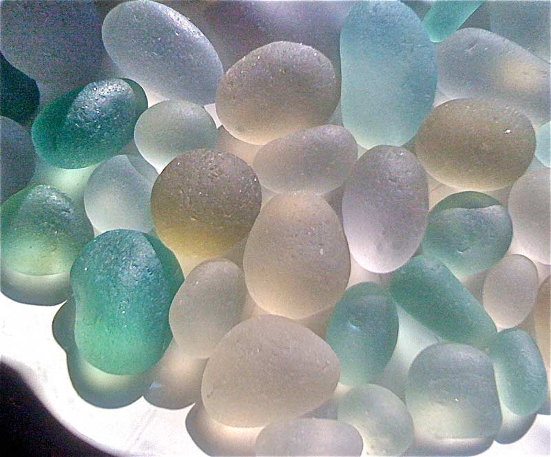 Sea Glass Marbles: HOW DO GLASS MARBLES END UP ON THE BEACH?